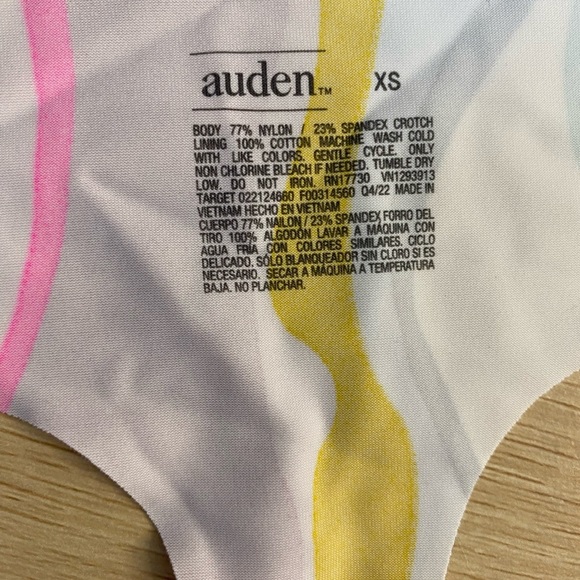 Auden Invisible Edge Thong NWT - Picture 6 of 6